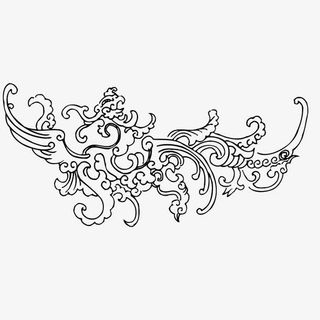 中国风纹样免抠