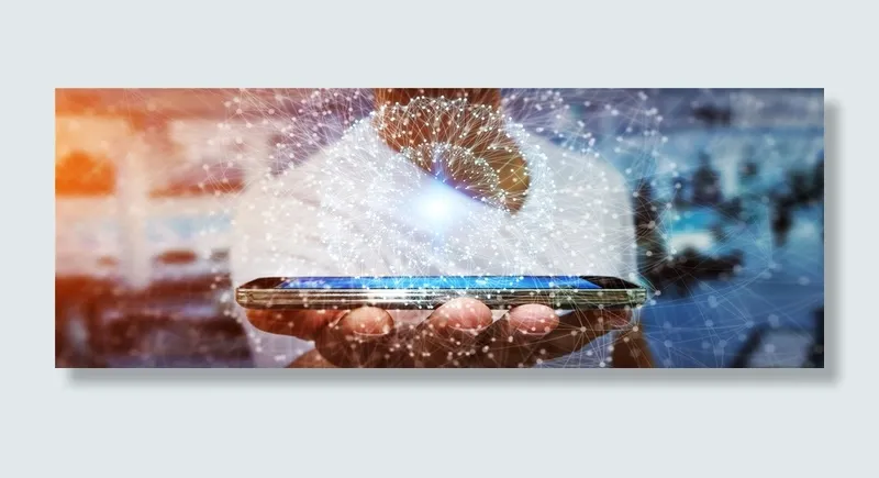 互联网科技商务男人背景高清