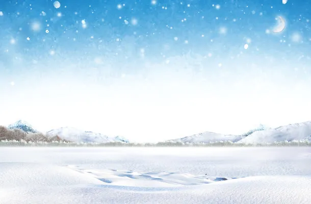 冬天背景图