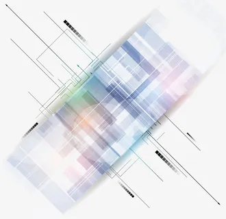 紫色透明图案免抠