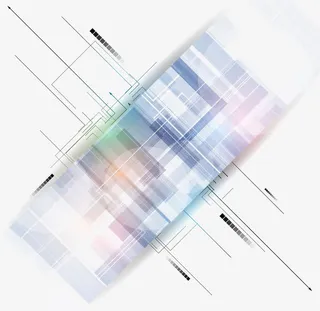 紫色透明图案免抠