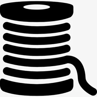 厚的线轴图标免抠