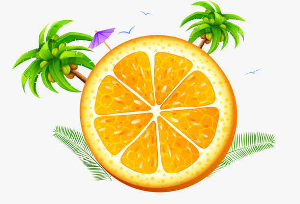 手绘艺术风免抠