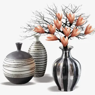 浴室精美装点素材免抠