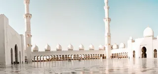 小清新欧式建筑背景图高清