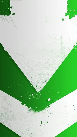 绿色白色几何H5背景高清