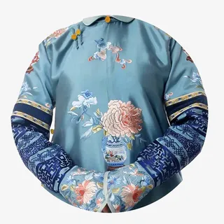 延禧攻略创作图刺绣免扣图免抠