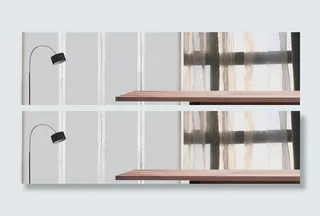 现代桌子窗帘背景高清