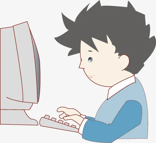 韩国小男孩PNG矢量图免抠