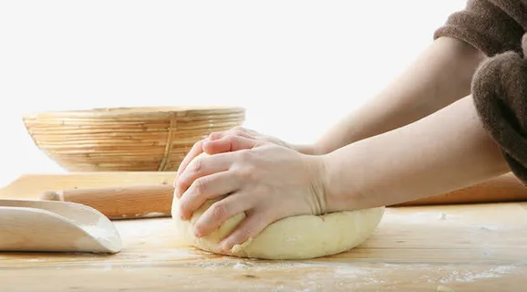 厨房揉面团免抠