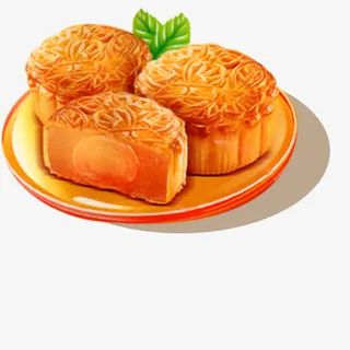 中秋月饼矢量素材免抠