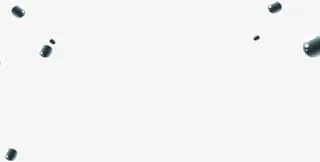 黑色卡通漂浮装饰节日免抠