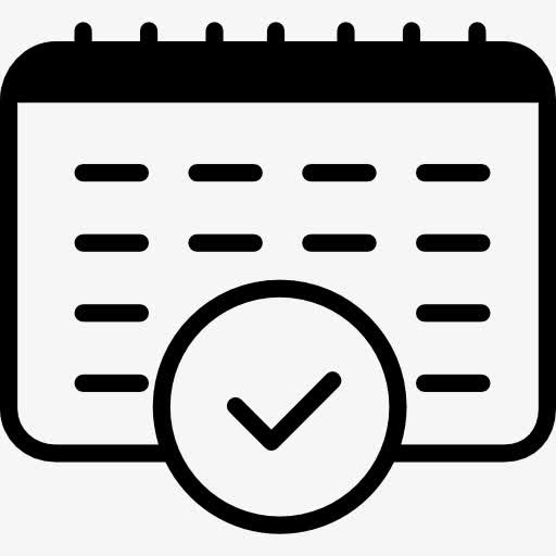 确认计划图标免抠