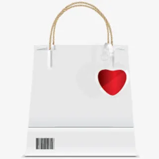 袋圣诞礼品袋免抠