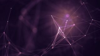 紫色梦幻星座星空海报设计背景高清