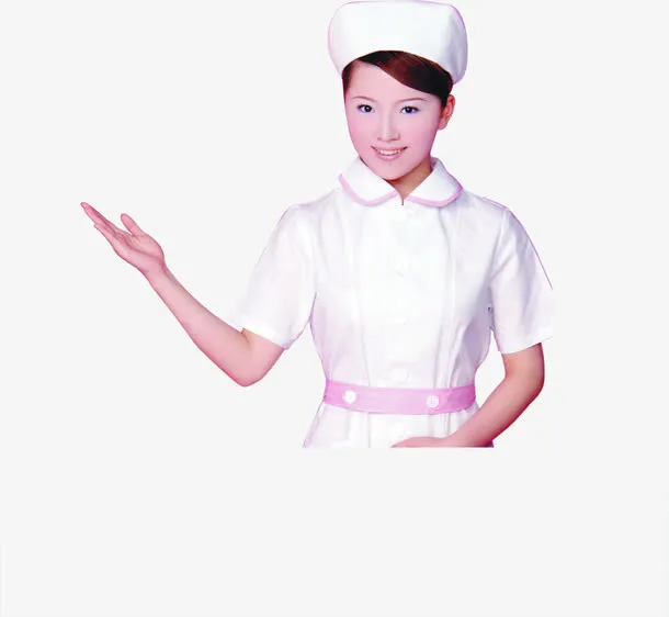 护士主题妇科医院海报免抠