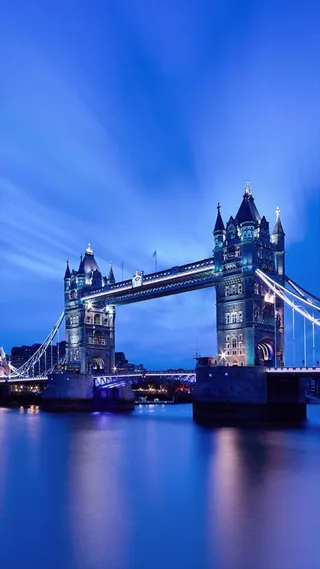 天空建筑城市夜景H5背景高清