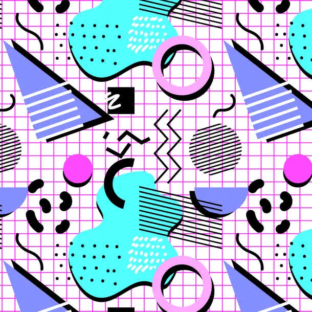 不规则图形背景