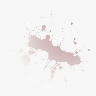 矢量墨汁溅落免抠