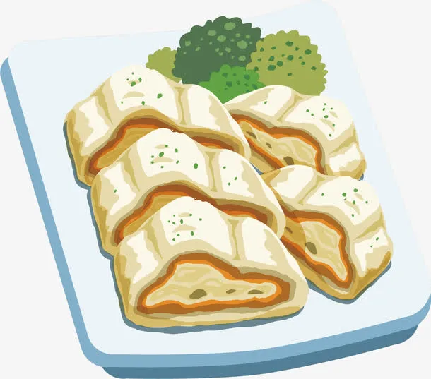菜品矢量图免抠