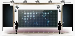 舞台大屏幕背景装饰图案