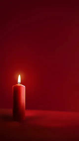 圣诞蜡烛摄影免抠