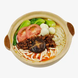 麻辣青菜香菇面免抠