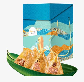 面包新语端午粽子礼盒免抠