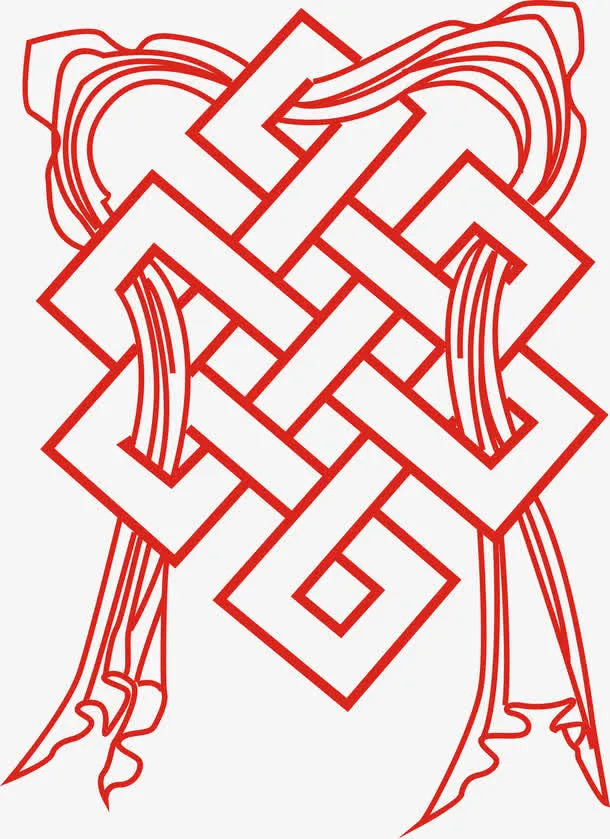 吉祥物吉祥结免抠