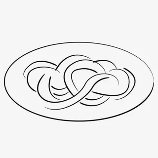 素描盘子里的饭免抠