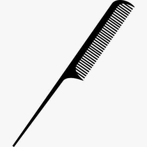 细长的梳子工具图标免抠