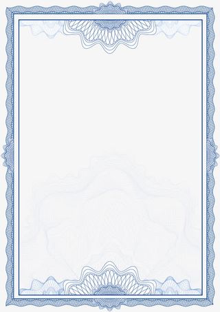 矢量欧式花纹聘书边框免抠装饰其他装饰图案元素