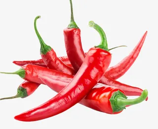 新鲜的小寸椒免抠