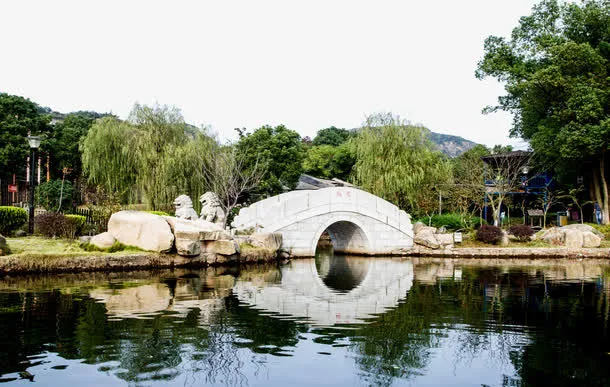 江南风景图片免抠