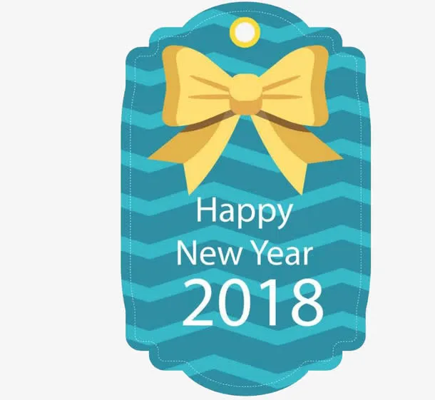 新年促销标签免抠