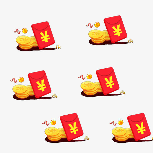 红包金币免抠