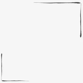 水墨边框标题框免抠