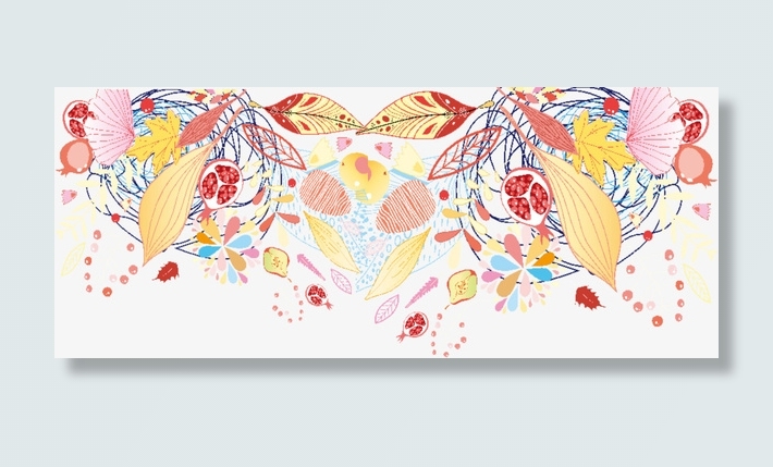 日系 绘画  底纹  背景