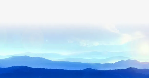 中国风水墨风景山水图免抠