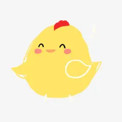 手绘可爱小鸡免抠