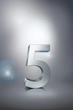 创意设计金属5海报广告高清