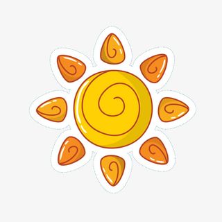 可爱卡通星星矢量图免抠