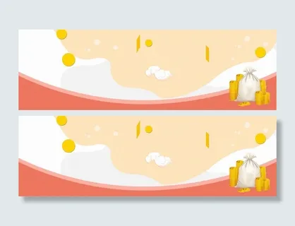 扁平卡通金融海报背景高清