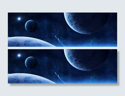 美妙太空星空背景高清