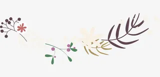 小清新可爱卡通手绘边框花边免抠