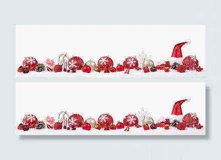 礼物与圣诞帽免抠