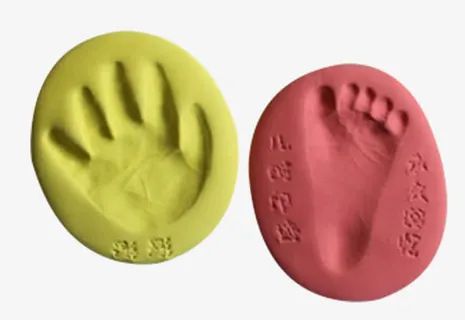 小孩印泥脚印手印免抠