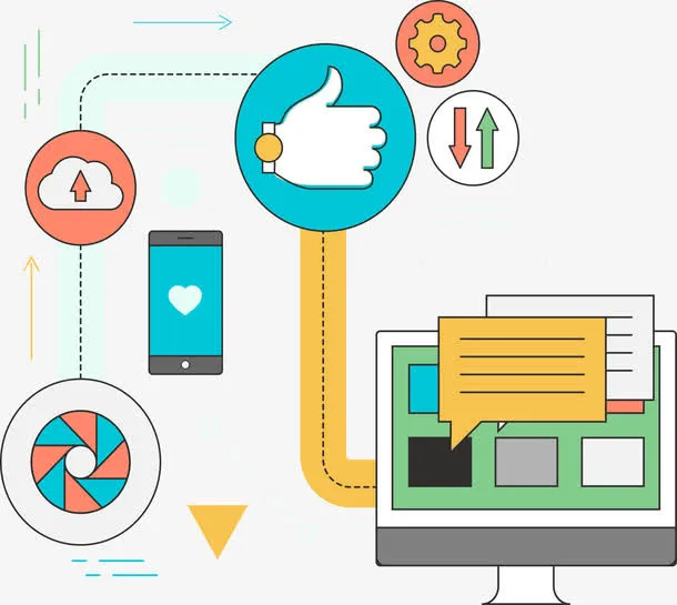 产品线上推广图.免抠