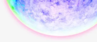 紫色圆月素材免抠