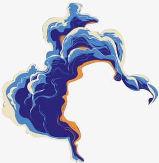 png 国潮 中国风 传统素材立秋 祥云免抠漂浮其他元素